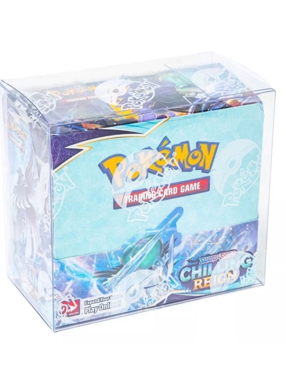 Clear Plastic Protective Case For Pokemon Booster Box